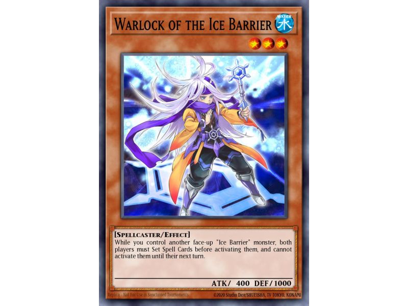 Warlock of the Ice Barrier (Duel Terminal Normal Parallel Rare)