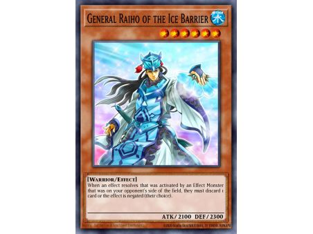 General Raiho of the Ice Barrier (Duel Terminal Super Parallel Rare)