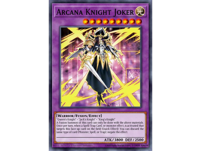 Arcana Knight Joker (Duel Terminal Rare Parallel Rare)