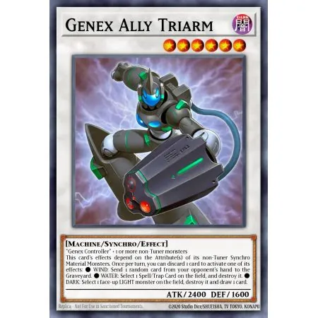 Genex Ally Triarm (Duel Terminal Ultra Parallel Rare)