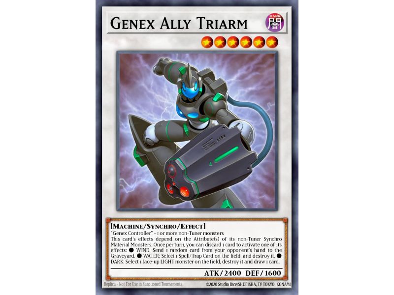 Genex Ally Triarm (Duel Terminal Ultra Parallel Rare)