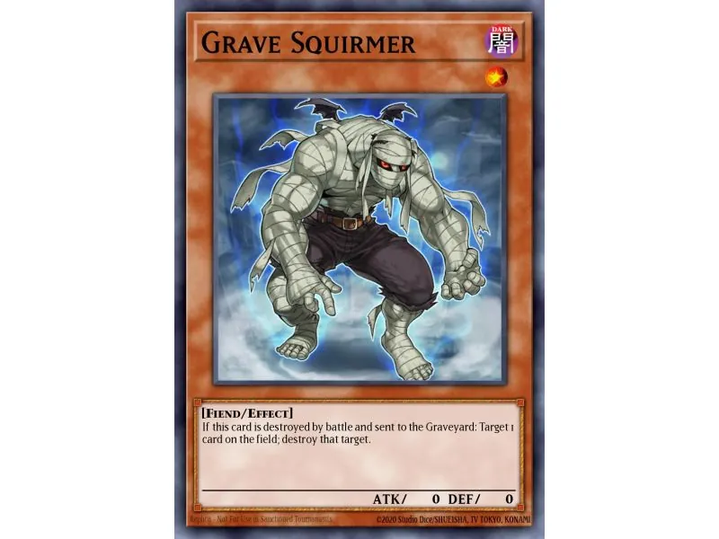 Grave Squirmer (Duel Terminal Rare Parallel Rare)