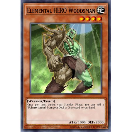 Elemental HERO Woodsman (Duel Terminal Rare Parallel Rare)