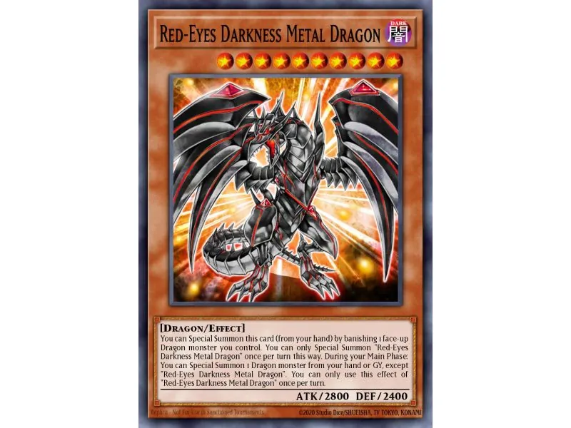 Red-Eyes Darkness Metal Dragon (Duel Terminal Normal Parallel Rare)