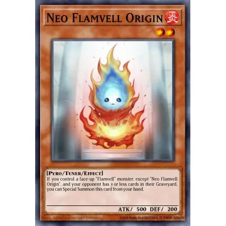Neo Flamvell Origin (Duel Terminal Normal Parallel Rare)