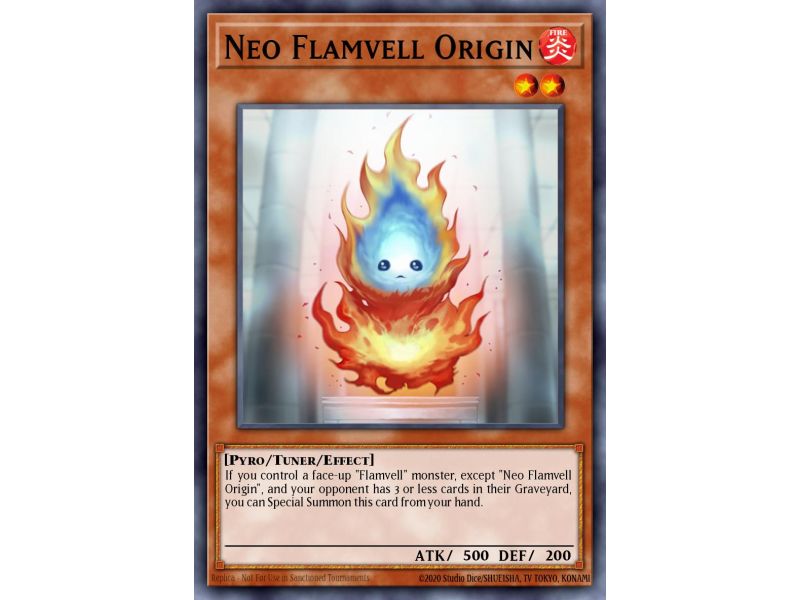 Neo Flamvell Origin (Duel Terminal Normal Parallel Rare)