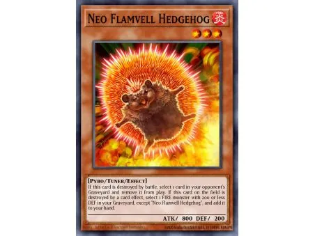 Neo Flamvell Hedgehog (Duel Terminal Rare Parallel Rare)