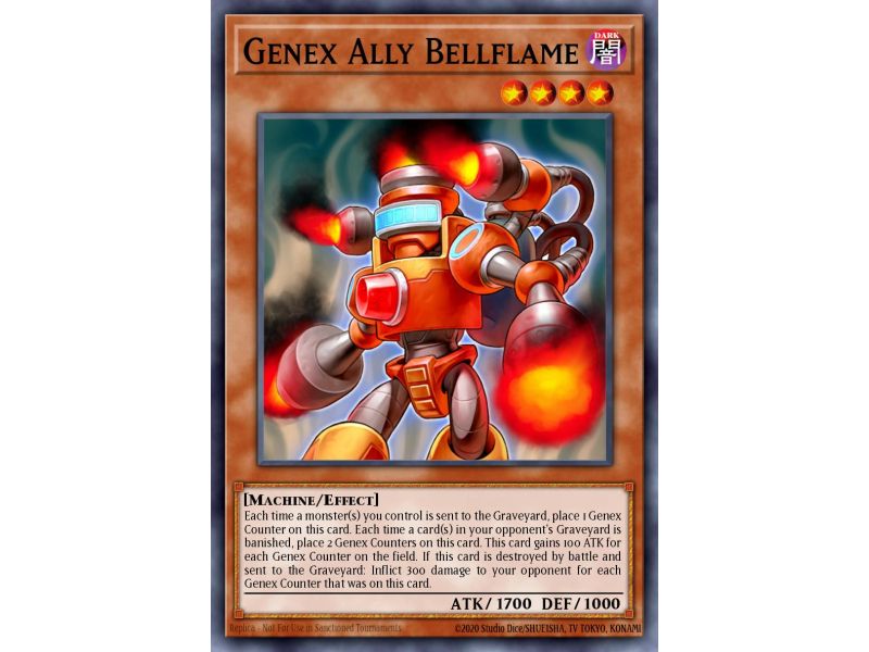 Genex Ally Bellflame (Duel Terminal Rare Parallel Rare)