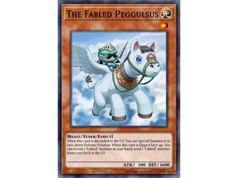 The Fabled Peggulsus (Duel Terminal Normal Parallel Rare)