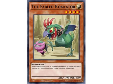 The Fabled Kokkator (Duel Terminal Normal Parallel Rare)
