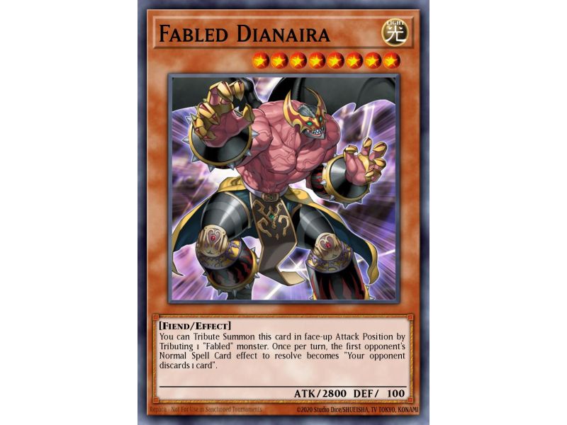 Fabled Dianaira (Duel Terminal Rare Parallel Rare)