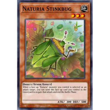 Naturia Stinkbug (Duel Terminal Normal Parallel Rare)