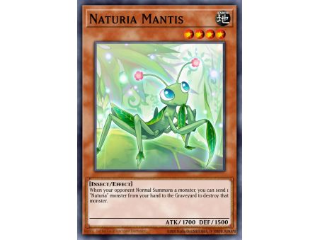 Naturia Mantis (Duel Terminal Normal Parallel Rare)