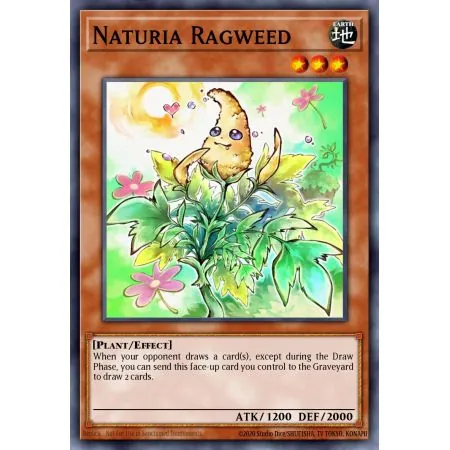 Naturia Ragweed (Duel Terminal Normal Parallel Rare)
