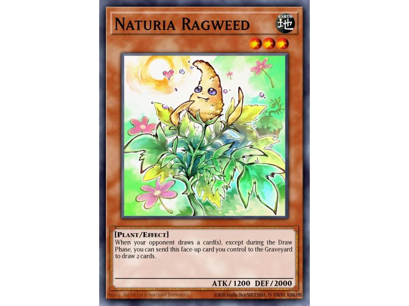 Naturia Ragweed (Duel Terminal Normal Parallel Rare)