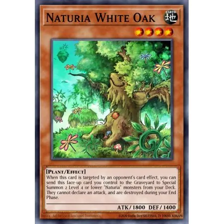 Naturia White Oak (Duel Terminal Super Parallel Rare)