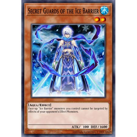Secret Guards of the Ice Barrier (Duel Terminal Normal Parallel Rare)