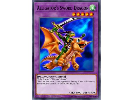 Alligator's Sword Dragon (Duel Terminal Normal Parallel Rare)