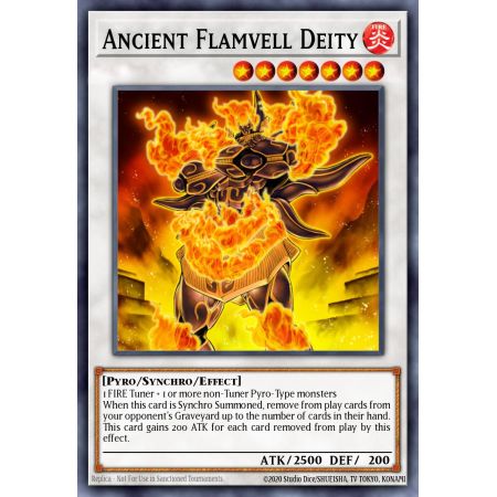 Ancient Flamvell Deity (Duel Terminal Ultra Parallel Rare)