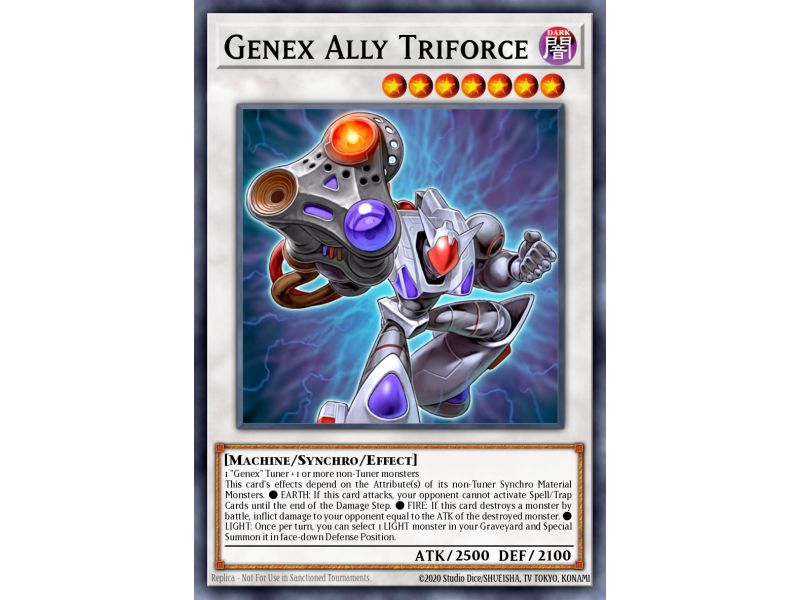 Genex Ally Triforce (Duel Terminal Ultra Parallel Rare)