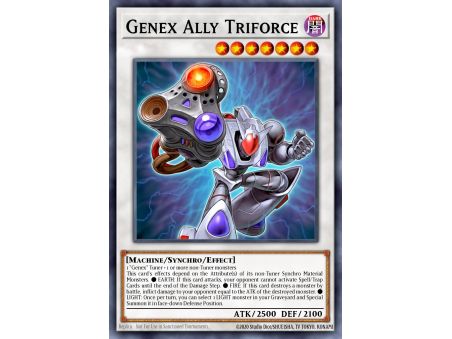 Genex Ally Triforce (Duel Terminal Ultra Parallel Rare)