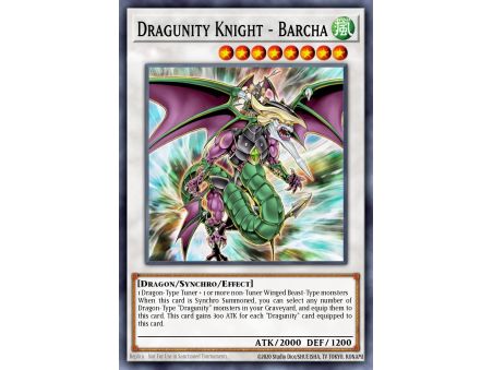 Dragunity Knight - Barcha (Duel Terminal Super Parallel Rare)
