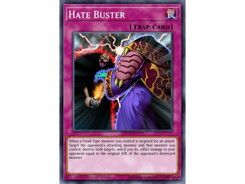 Hate Buster (Duel Terminal Normal Parallel Rare)