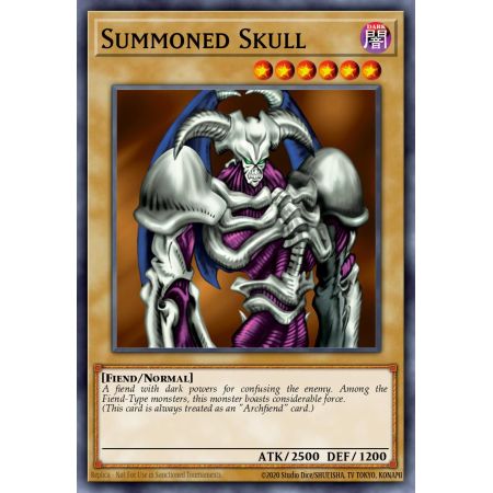 Summoned Skull (Duel Terminal Rare Parallel Rare)