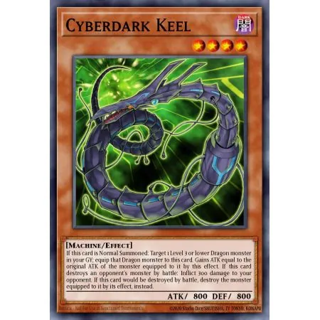 Cyberdark Keel (Duel Terminal Normal Parallel Rare)