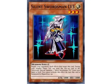 Silent Swordsman LV3 (Duel Terminal Normal Parallel Rare)