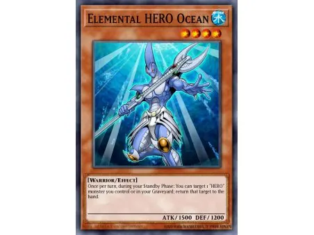Elemental HERO Ocean (Duel Terminal Normal Parallel Rare)