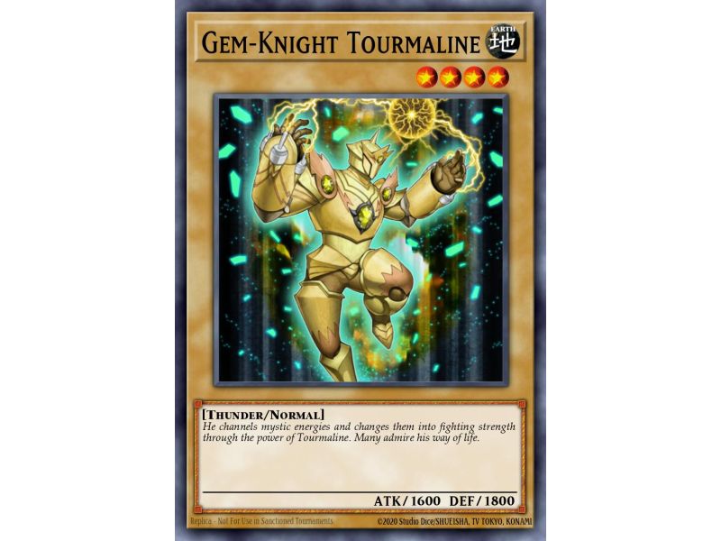 Gem-Knight Tourmaline (Duel Terminal Normal Parallel Rare)
