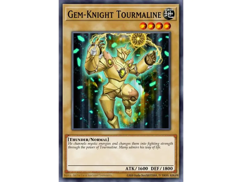 Gem-Knight Tourmaline (Duel Terminal Normal Parallel Rare)