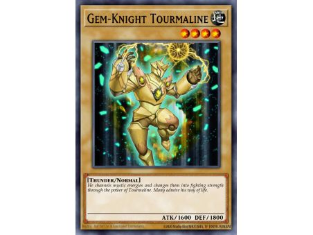 Gem-Knight Tourmaline (Duel Terminal Normal Parallel Rare)