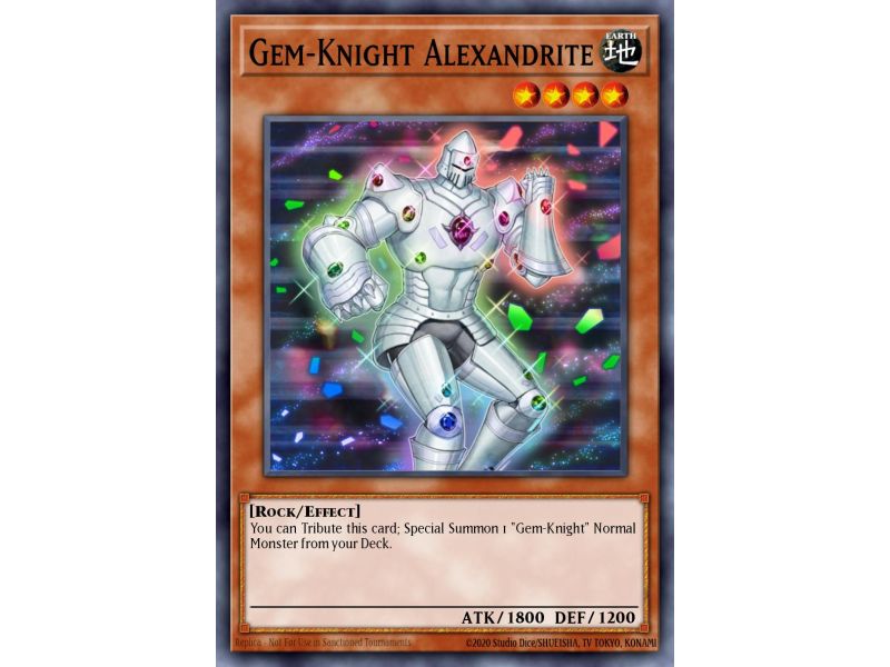 Gem-Knight Alexandrite (Duel Terminal Super Parallel Rare)
