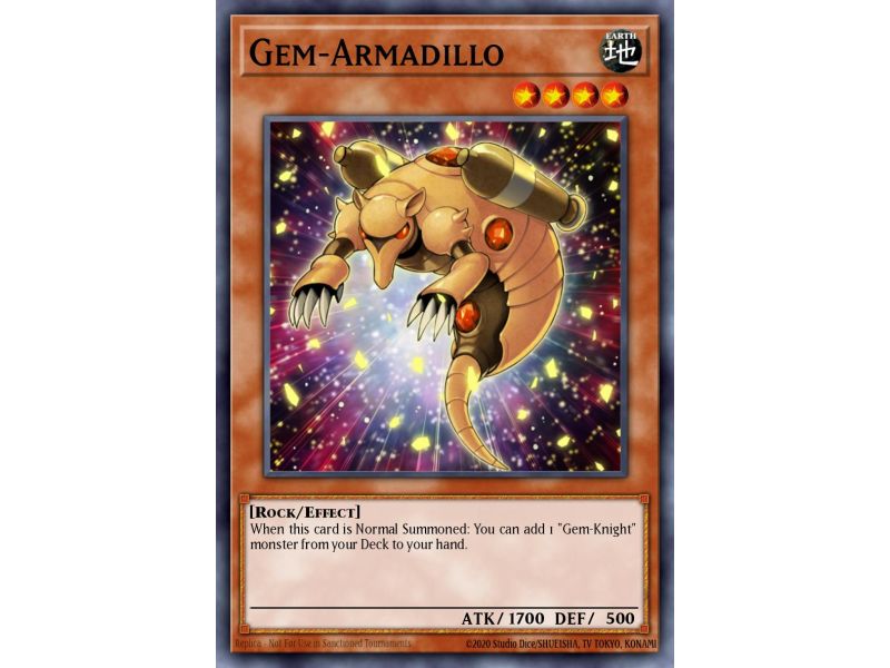 Gem-Armadillo (Duel Terminal Rare Parallel Rare)