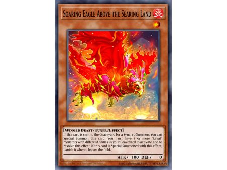 Soaring Eagle Above the Searing Land (Duel Terminal Rare Parallel Rare)