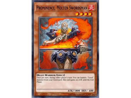 Prominence, Molten Swordsman (Duel Terminal Normal Parallel Rare)