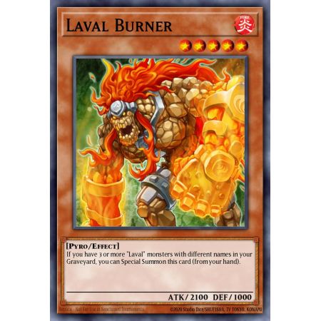 Laval Burner (Duel Terminal Normal Parallel Rare)