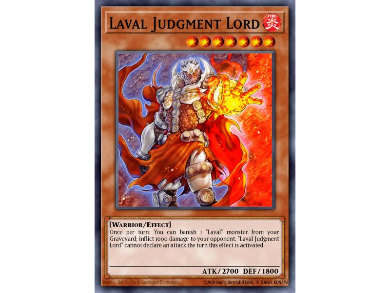 Laval Judgment Lord (Duel Terminal Super Parallel Rare)