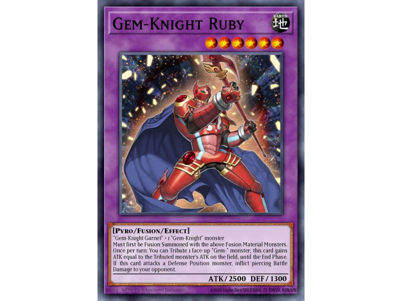 Gem-Knight Ruby (Duel Terminal Ultra Parallel Rare)