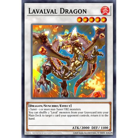 Lavalval Dragon (Duel Terminal Ultra Parallel Rare)
