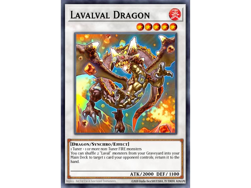 Lavalval Dragon (Duel Terminal Ultra Parallel Rare)