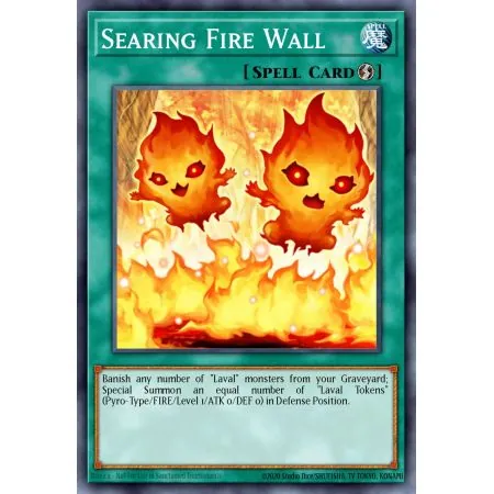 Searing Fire Wall (Duel Terminal Normal Parallel Rare)