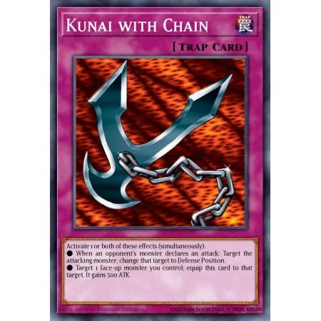 Kunai with Chain (Duel Terminal Normal Parallel Rare)