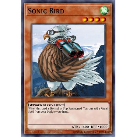 Sonic Bird (Duel Terminal Normal Parallel Rare)