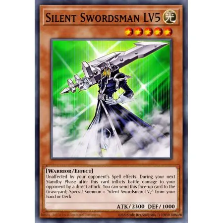 Silent Swordsman LV5 (Duel Terminal Super Parallel Rare)
