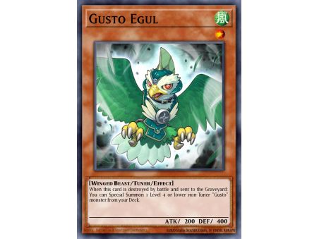 Gusto Egul (Duel Terminal Normal Parallel Rare)