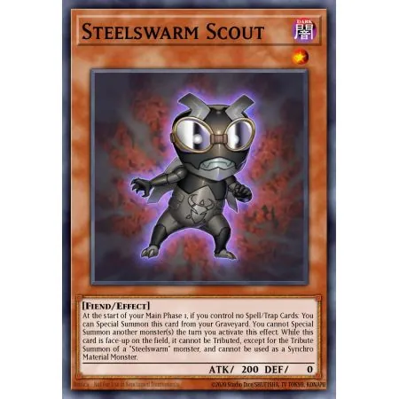 Steelswarm Scout (Duel Terminal Rare Parallel Rare)