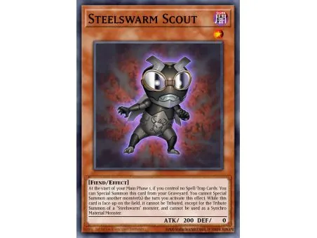 Steelswarm Scout (Duel Terminal Rare Parallel Rare)